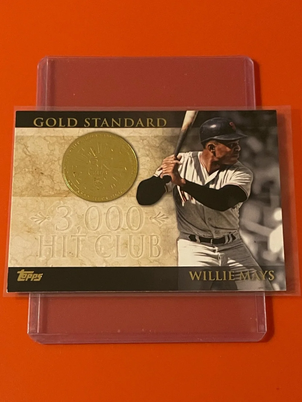Willie Mays #GS-30 2012 Topps [Gold Standard] Baseball Trading Card